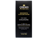 Cremo Distiller's Blend (Reserve Collection) Cologne Spray, A Combination of Kentucky Bourbon, Smoked Vetiver and American Oak, 3.4 Fl Oz