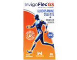 InvigoFlex® GS - Glucosamine Sulfate (Shellfish Free, Sodium Free & Vegetarian Safe) Non GMO, Gluten Free - with Boswellia Serrata - Knees, Hands, Back, and Hip Premium Joint Supplement, 60 Caplets