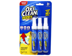 OxiClean On The Go Stain Remover Pen for Clothes and Fabric, to Go Instant Stain Removal Stick, 3-Count, 1 Pack