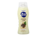 Zest Creamy Indulgence Cocoa Butter & Shea Moisturizing Body Wash 18 fl oz + Ocean Breeze Refreshing Body Wash 18 fl oz