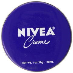 Nivea Crème Travel Size Tin Moisturizer for face, hands and body 1 oz (29 g)