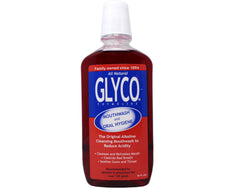 Glyco-Thymoline Mouthwash and Oral Hygiene, The Original Alkaline Cleansing Mouthwash to Reduce Acidity, 16 fl oz