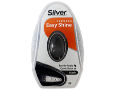 Silver Express Easy Shine Sponge - Instant Shine Shoe Polish For Shoes, Boots & More -  Black - 6ml