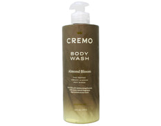 Cremo Skin Moisturizing Almond Bloom Women's Body Wash, Notes of Spicy Pink Pepper, Creamy Almond, and Soft Suede, 16 Fl Oz