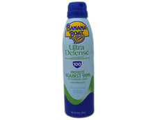 Banana Boat Ultra Defense SPF 100 Sunscreen Spray, Clear Spray Sunscreen, Adult Sunblock, 6 oz