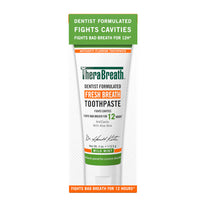 TheraBreath Fresh Breath Dentist Formulated Fluoride Free Toothpaste, Mild Mint, 4 Ounce