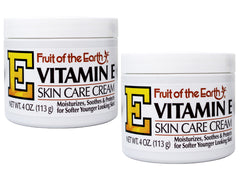 Fruit Of The Earth Vitamin E Skin Care Cream 4 Oz - 2 Pack