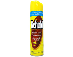 Behold Furniture Polish  Aerosol Spray, Lemon 12.5 Oz