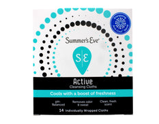 Summer’s Eve Active Daily Perfomance Feminine Wipes, pH Balanced, 14 Count