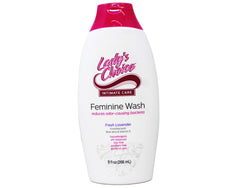 Lady's Choice Intimate Care Feminine Wash Fresh Lavender, Aloe Vera & Vit E,  9 oz