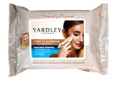 Yardley Facial Wipes Dead Sea Minerals, Deep Cleansing 25 Count