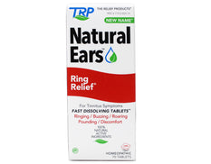 TRP Natural Ears Ring Relief for Tinnitus Symptoms,  Fast Dissolving Tablets, 70 count