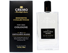 Cremo Distiller's Blend (Reserve Collection) Cologne Spray, A Combination of Kentucky Bourbon, Smoked Vetiver and American Oak, 3.4 Fl Oz