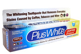 Plus White Coffee Drinker's Teeth Whitening Toothpaste - Removes Tooth Stains for Sensitive Teeth with Fluoride Cavity Protection & Tartar Control - Cool Mint Flavor (3.5 oz)