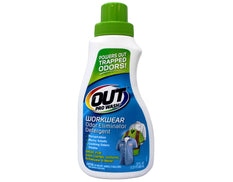 OUT ProWash Workwear Odor Eliminator and Stain Remover Laundry Detergent, Great for Work Clothes, Uniforms, Active Wear, and More, 22 Ounce Bottle