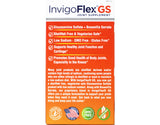 InvigoFlex® GS - Glucosamine Sulfate (Shellfish Free, Sodium Free & Vegetarian Safe) Non GMO, Gluten Free - with Boswellia Serrata - Knees, Hands, Back, and Hip Premium Joint Supplement, 60 Caplets