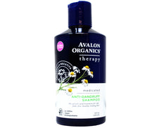 Avalon Organics Therapy Medicated Anti-Dandruff Shampoo, Chamomilla Recutita, 14 Oz