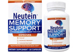 Neutein Natural Memory Support Supplement - PhD Formulated Cognitive Support - 60 Capsules