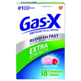 These chewable tablets come in two great flavors, both equally effective in tackling those uncomfortable feelings of gas and bloating. Gas-X is the #1 doctor-recommended solution for fast gas relief among OTC brands.