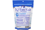 Amoray Premium Epsom Salt Bag Natural Bath Crystals, Magnesium Sulfate Soaking Solution, Unscented 16 oz