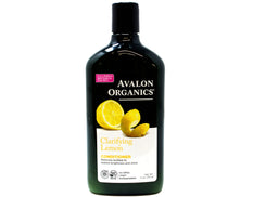 Avalon Organics Clarifying Lemon Conditioner, Removes Buildup to Restore Brightness and Shine, 11 Fluid Ounces