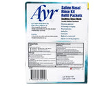 Ayr Saline Nasal Rinse Kit Refill Packets, 100 Count