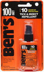 Ben's 100 Deet Max Formula Tick & Insect Repellent - 1.25 Ounce Each