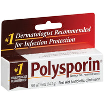 Polysporin First Aid Antibiotic Ointment 0.50 Ounce Each