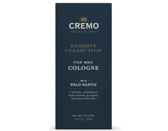 Cremo Reserve Collection For Men Cologne Palo Santo, 3.4 Fl. Oz.