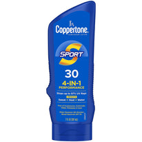 Coppertone Sport Sunscreen Lotion Performance SPF 30, 7 Fl. Oz. - Pack of 1