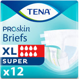 Tena ProSkin Unisex Incontinence Briefs XL, 12 Count - Pack of 1