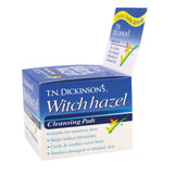 T.N. Dickinson's Witch Hazel Astringent Cleansing Pads 60 Count - Pack of 1