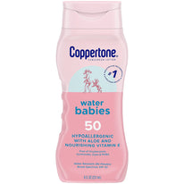 Coppertone Water Babies Sunscreen Lotion SPF 50, 8 fl oz