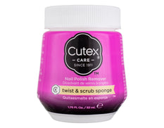 Cutex Nail Polish Remover Twist & Scrub Sponge, 1.75 Oz. - Pack of 1