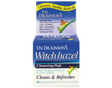 T.N. Dickinson's Witch Hazel Astringent Cleansing Pads 60 Count - Pack of 1