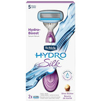 Schick Hydro Silk Razor Hydra-Boost 2 Razor Blade refill 1 Count Each