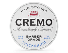 Cremo Hair Styling Barber Grade Thickening Paste, 4oz.