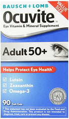 Bausch & Lomb Ocuvite Adult 50+ Vitamin & Mineral Supplement Soft Gels  90 Each