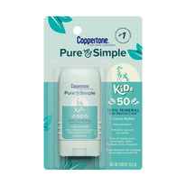 Coppertone PURE AND SIMPLE KIDS STICK, SPF 50, 0.49 OZ