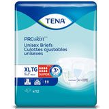 Tena ProSkin Unisex Incontinence Briefs XL, 12 Count - Pack of 1