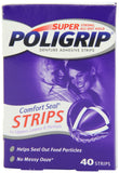 Super Poligrip Comfort Seal Denture Adhesive Strips - 40 Strips