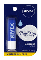 Nivea Moisture Lip Care with Shea Butter and Natural Oils, 0.17 oz