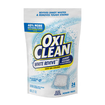 OxiClean White Revival Laundry Whitener and Stain Remover, 24 Power Paks Each