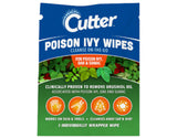 Cutter Poison Ivy Wipes, 12 Individually Wrapped Wipes per Package - Pack of 1