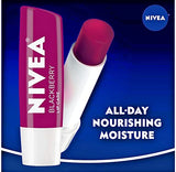 Nivea Blackberry Tinted Lip Care, 0.17 oz