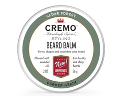 Cremo Styling Beard Balm, Cedar Forest Scent 2oz.