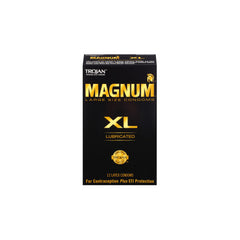 Trojan Magnum XL Lubricated Condoms, 12 ct