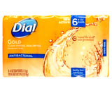 Dial Gold Antibacterial Soap 4 Ounce Bars, 6 Count