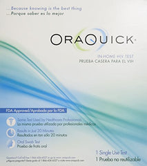 Orasure OraQuick Advanced HIV-1 and HIV-2 Home Test Kit FDA Approved