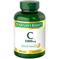 Nature's Bounty Vitamin C Supplement 100mg, 300 Caplets